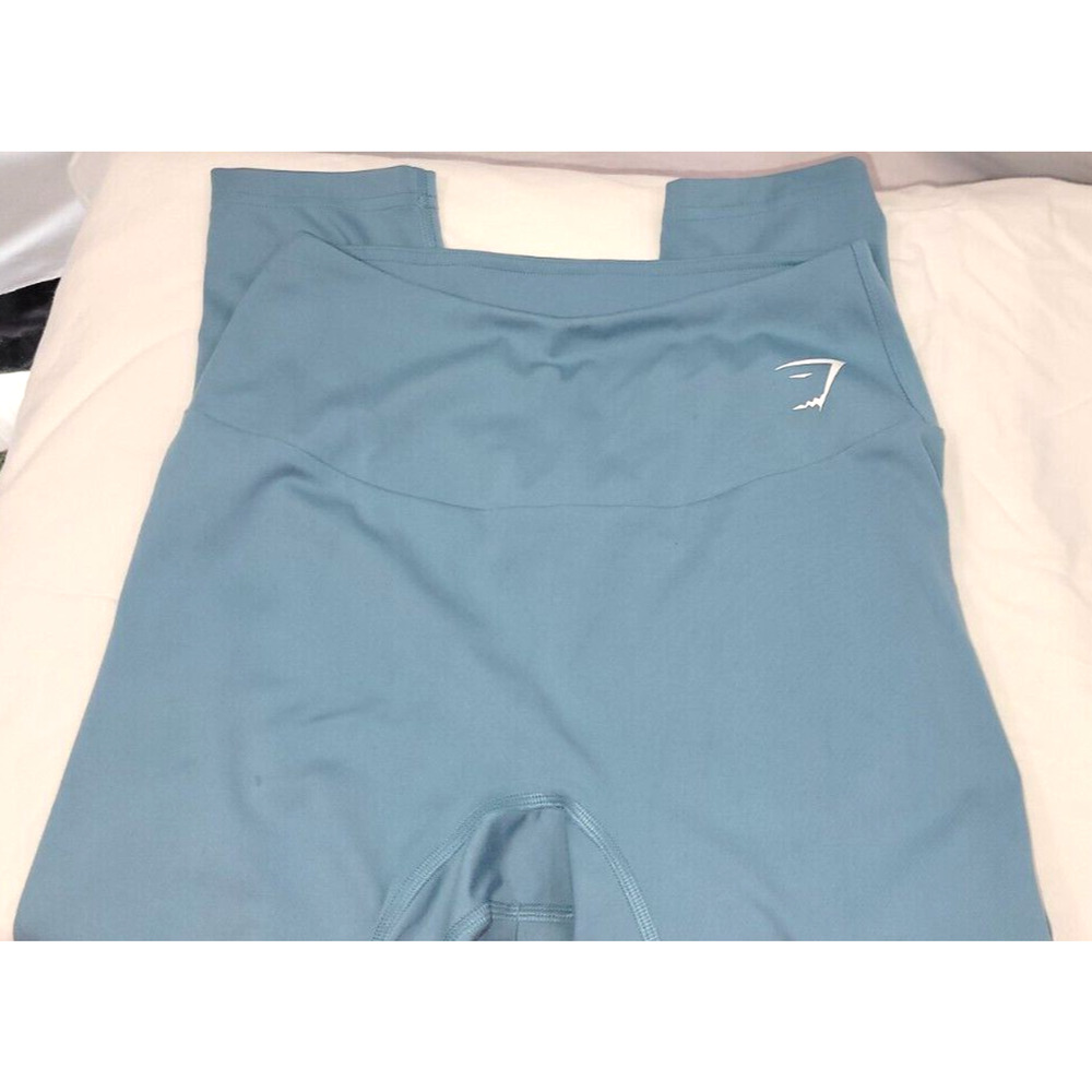Gymshark Women's Small Light Blue Seamless Athletic Gym Leggings